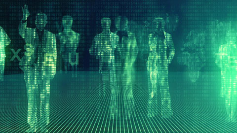 Digital image of people
